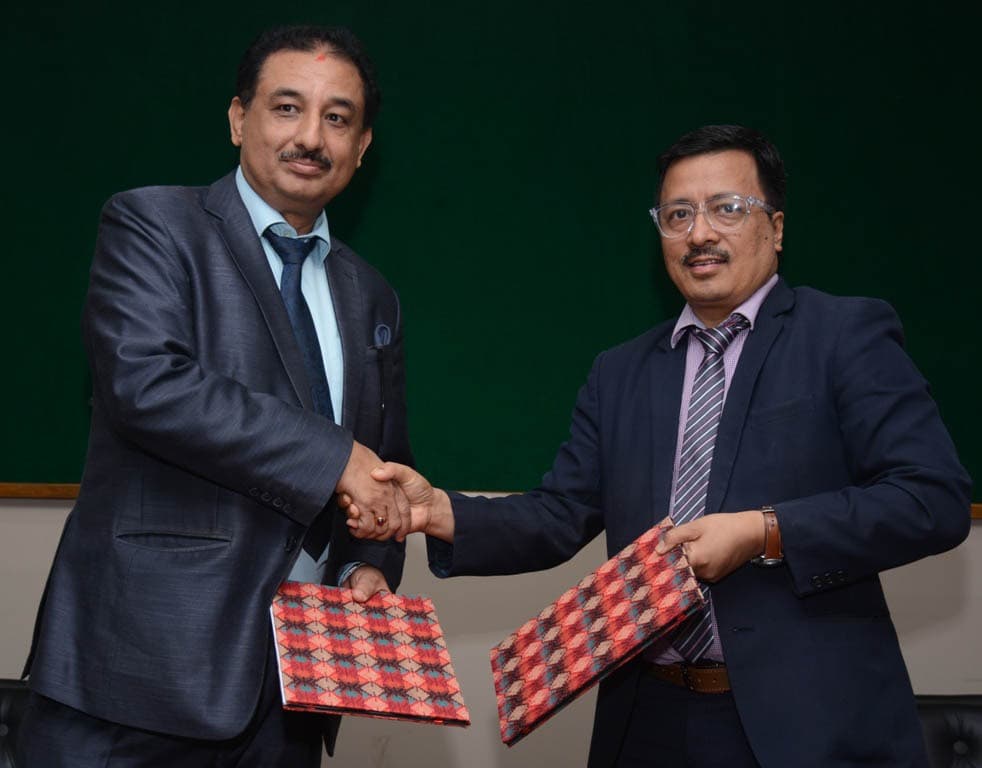कुमारी बैंक र नेपाल क्यान्सर अस्पतालबीच सम्झौता