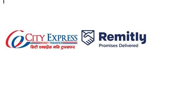 सिटी एक्सप्रेस र अमेरिकाको रेमिट्लीबीच रेमिट्यान्स सम्झौता