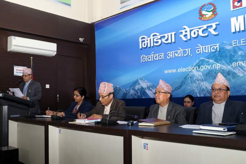 मंसिर १४ गते  हुने प्रतिनिधिसभा र प्रदेशसभा उपनिर्वाचनका लागि आज उम्मेदवारी दर्ता हुदै
