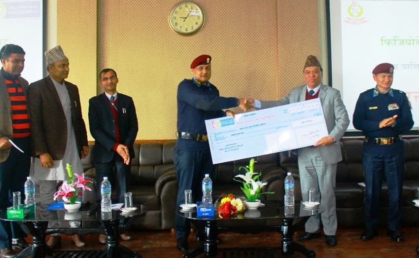 राष्ट्रिय वाणिज्य बैंकको सहयोगमा प्रहरी अस्पतालमा रक्तसंचार केन्द्र संचालन