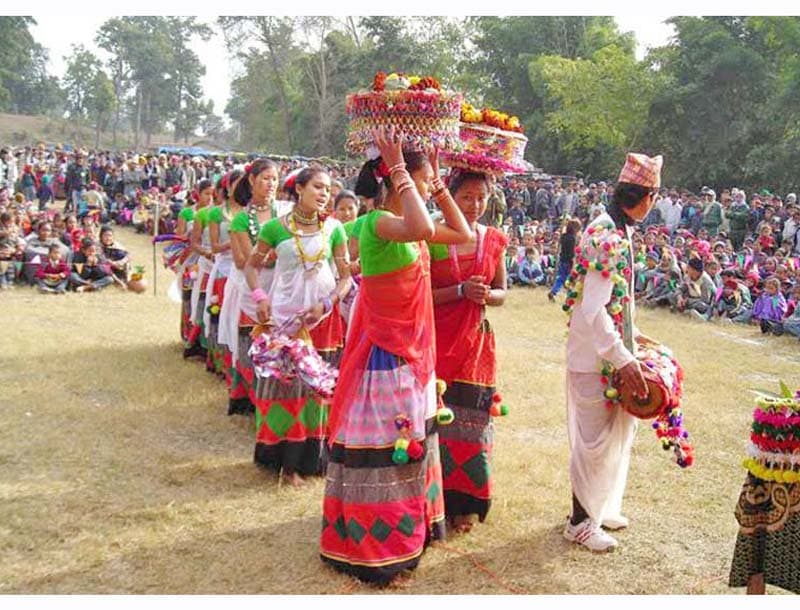 आज मकर सङ्क्रान्ति, थारु समुदायमा धुमधामसँग माघी पर्व मनाइदैं