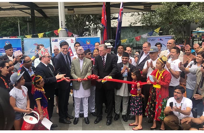 सिड्नीबाट नेपाल भ्रमण वर्षको अन्तर्राष्ट्रिय शुभारम्भ गरियो, र्‍यालीमाथि भने प्रहरीको हस्तक्षेप