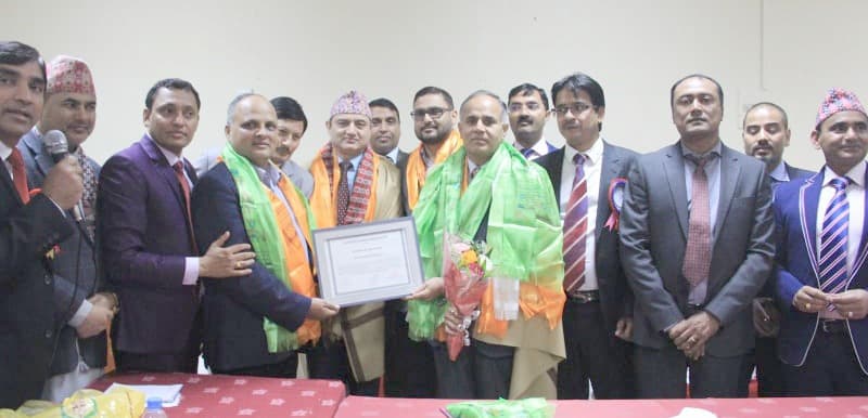 नेपाली व्यवसायी संघ कतारको अध्यक्षमा पुनः चौलागाई, नेपालमा लगानी भित्र्याउन पहल गर्ने