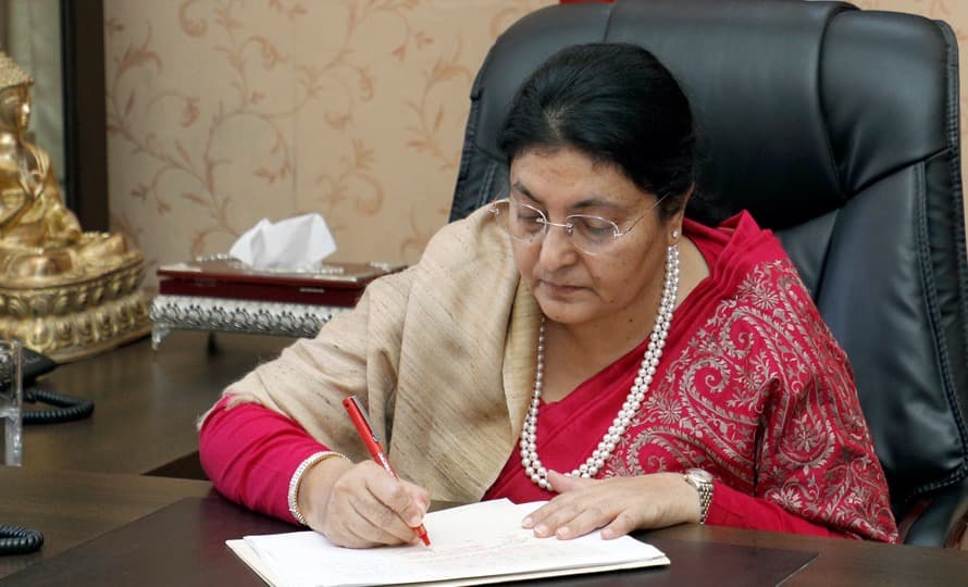 राष्ट्रपतिबाट वैशाख २६ गते संसदको संयुक्त अधिवेशन आव्हान