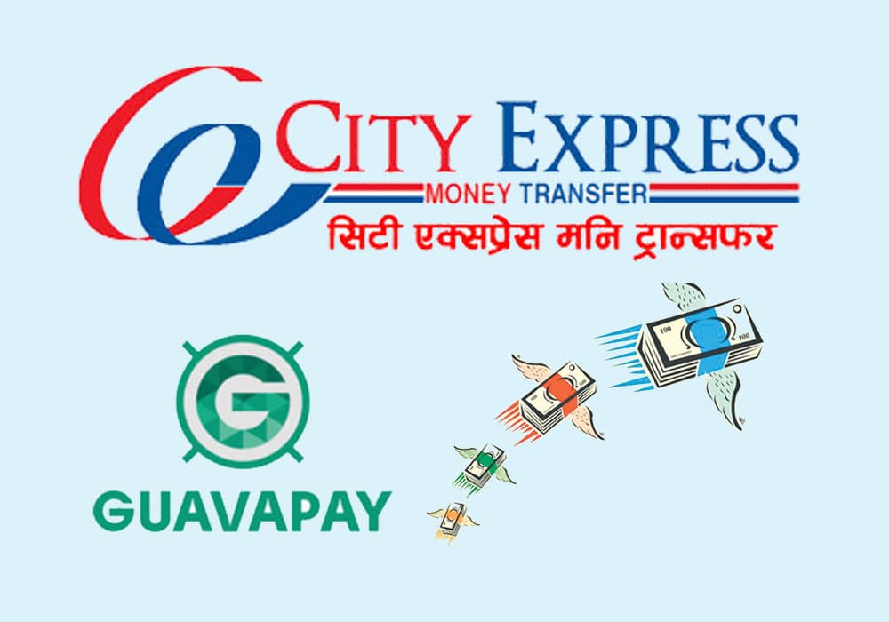 सिटी एक्सप्रेस मनी ट्रान्सफर र ग्वाभा पे बीच रेमिट्यान्स कारोबार सुरु