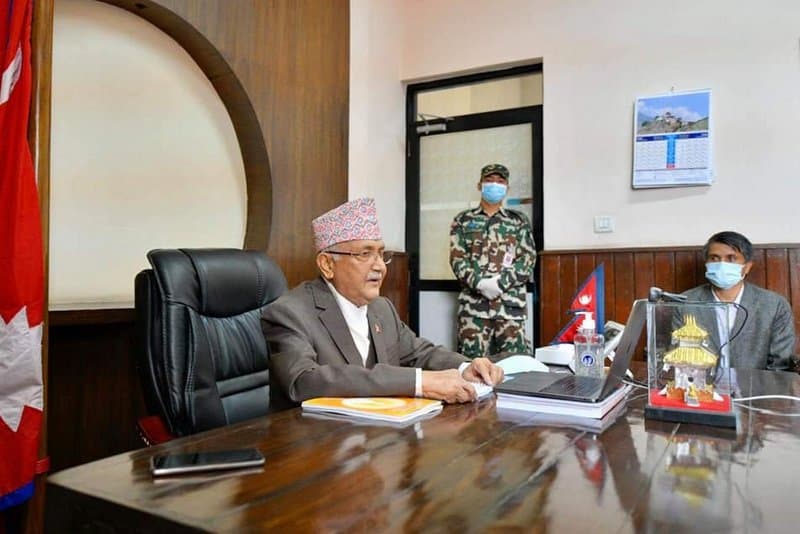 ‘मैले प्रतिरोधि क्षमता बढाउन आग्रह गरेको हुँ, मजाक नगरियोस’ : प्रधानमन्त्री ओली