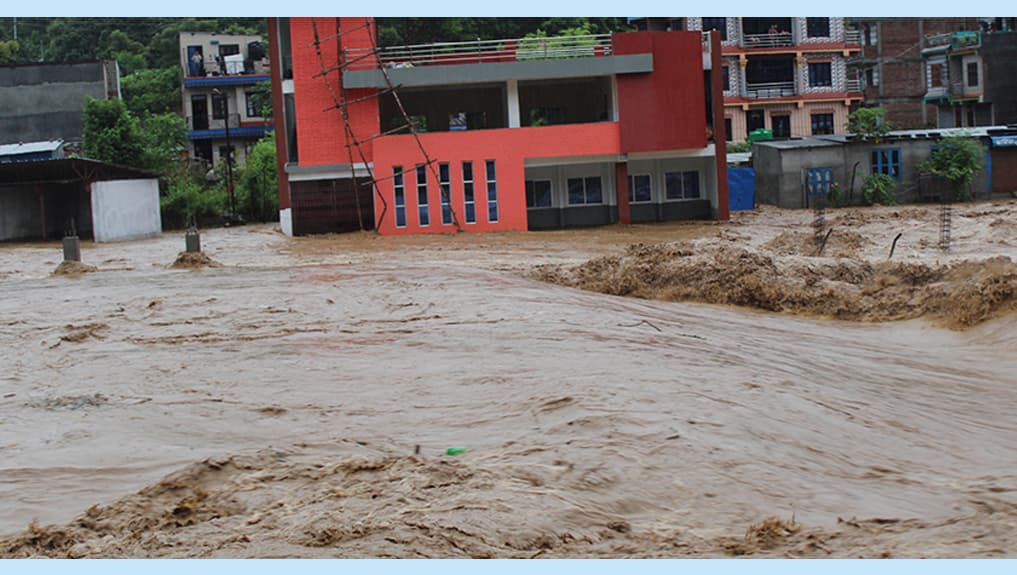 तनहुँमा बाढी र पहिरोमा परी ६ जनाको मृत्यु, ५ बेपत्ता
