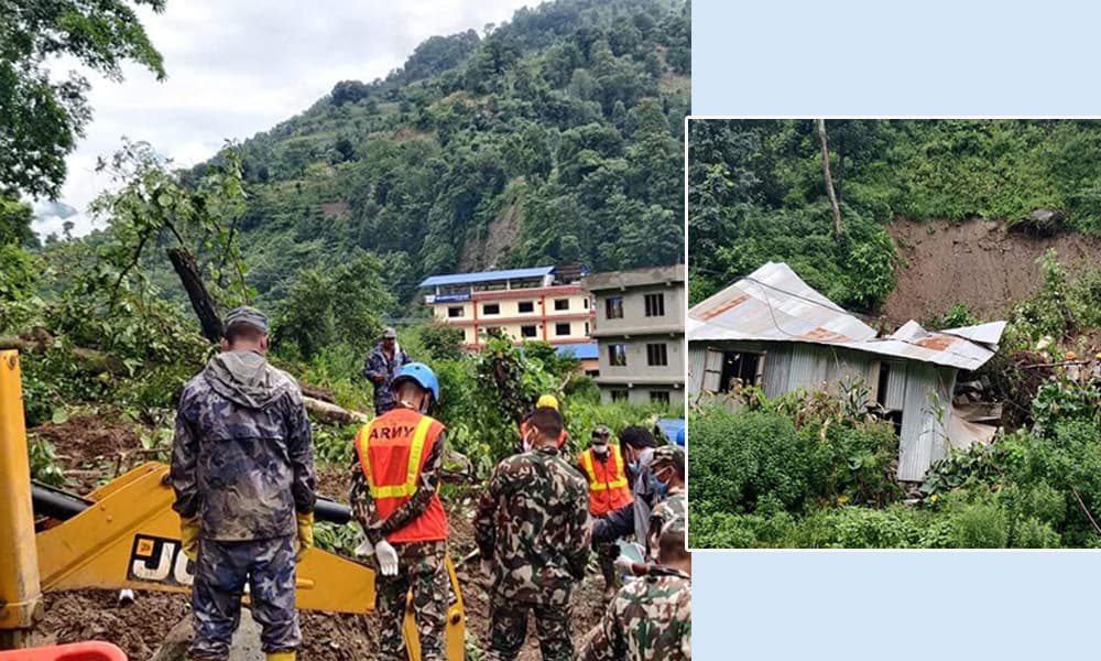 सिन्धुपाल्चोक पहिरो अपडेट : मेलम्चीमा आठ र घट्टेखोलामा दुई गरी १० जनाको शव फेला
