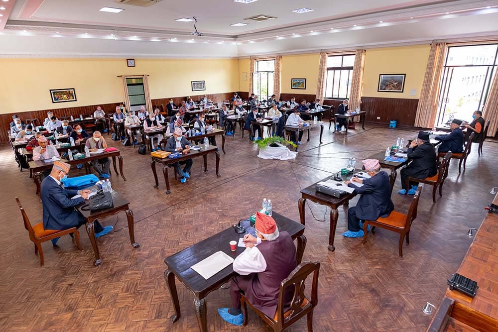 नेकपा बैठक सम्पन्न : चैतमा महाधिवेशनको मिति तय, दुई अध्यक्षको कार्यविभाजन