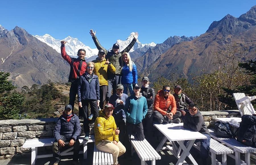 बहराइनपछि कतारका राजकुमारसहितको टोली हिमाल चढ्न आधार शिविरमा