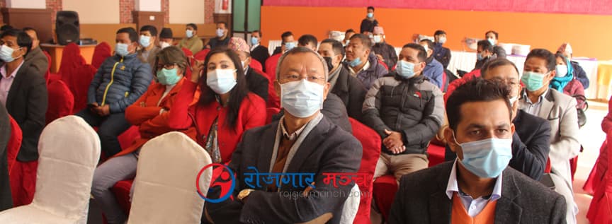 महासंघका नवनिर्वाचित पदाधिकारीलाई वैदेशिक रोजगार व्यवसायी संघको सम्मान