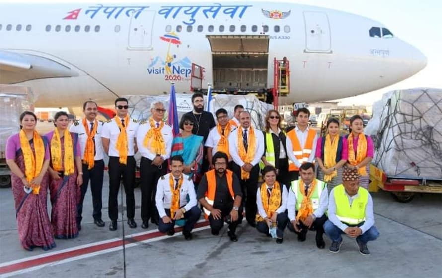 इजरायलबाट आइपुग्यो २० करोड बराबरको स्वास्थ्य सामग्री