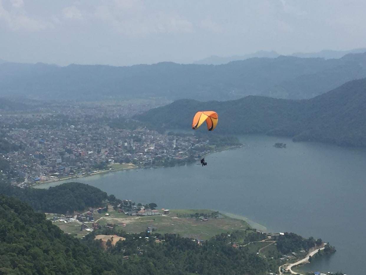 पोखरामा विमानस्थलको निर्माणसँगै प्याराग्लाइडिङको भविष्यप्रति व्यवसायी चिन्तित