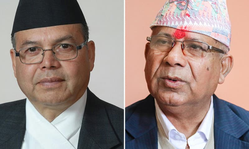 फुट्यो एमाले : अध्यक्षमा माधव नेपाल, वरिष्ठ नेता झलनाथ खनाल