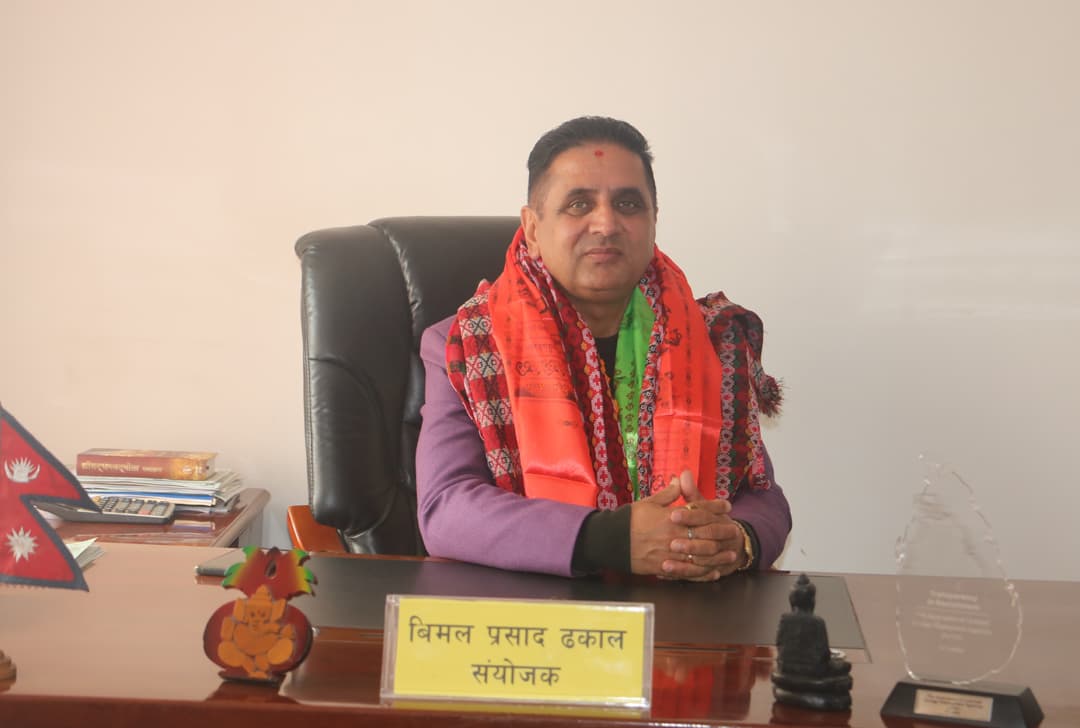 वैदेशिक रोजगार व्यवसायी संघको संयोजक तोकिएका ढकालद्धारा पदभार ग्रहण