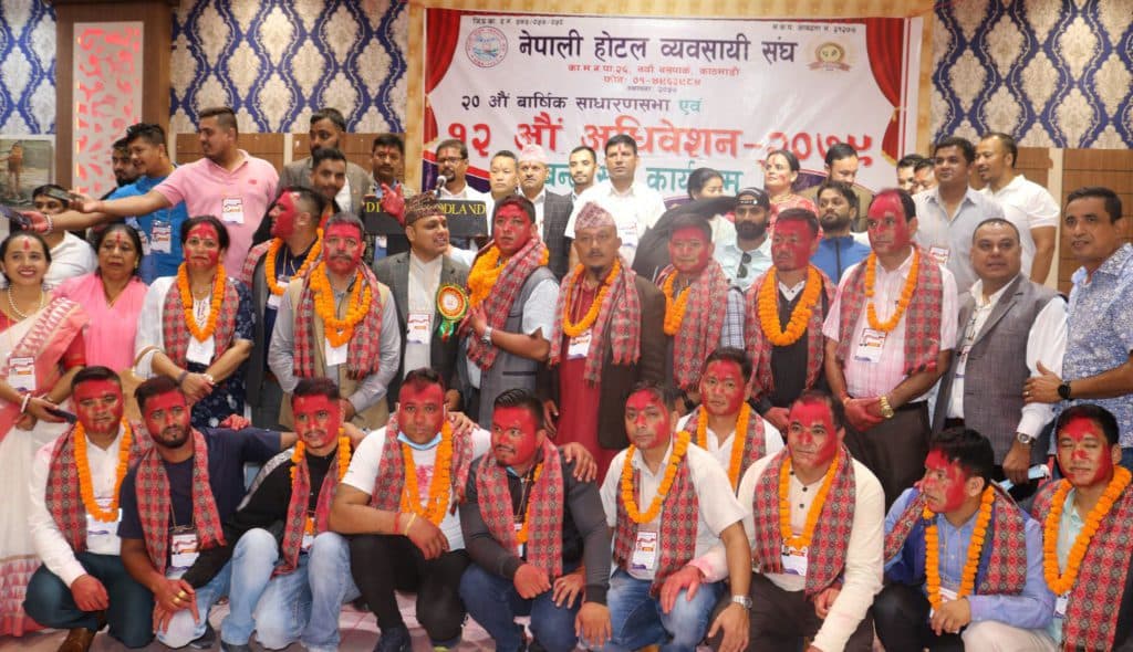 नेपाली होटल व्यवसायी संघले चुन्यो सर्वसम्मत नेतृत्व, अध्यक्षमा गणेश ढकाल चयन