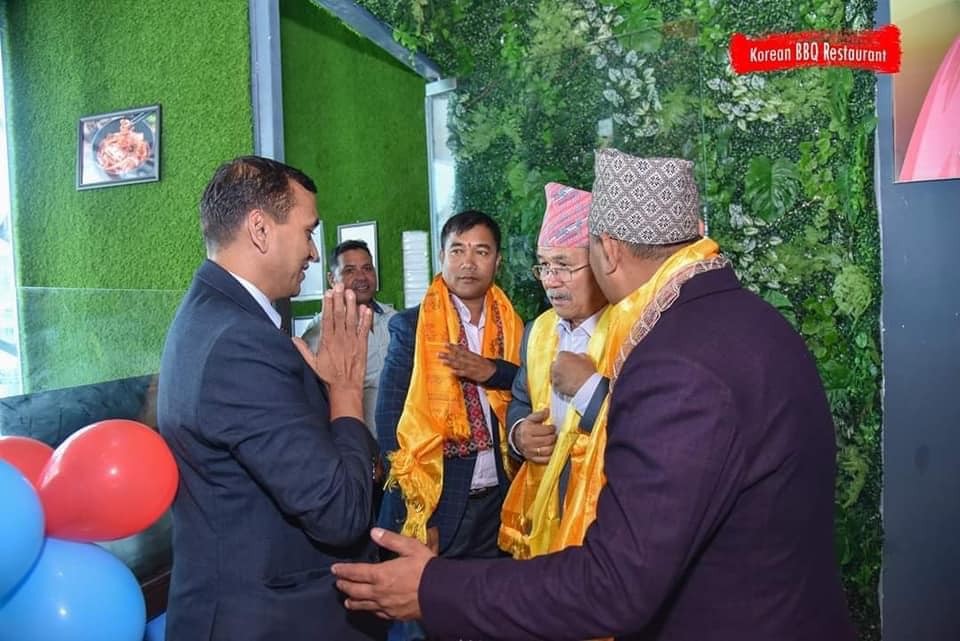 कुँवरसहितको लगानीमा ललितपुरमा खुल्यो : कोरियन बार्बिक्यु रेष्टुरेन्ट