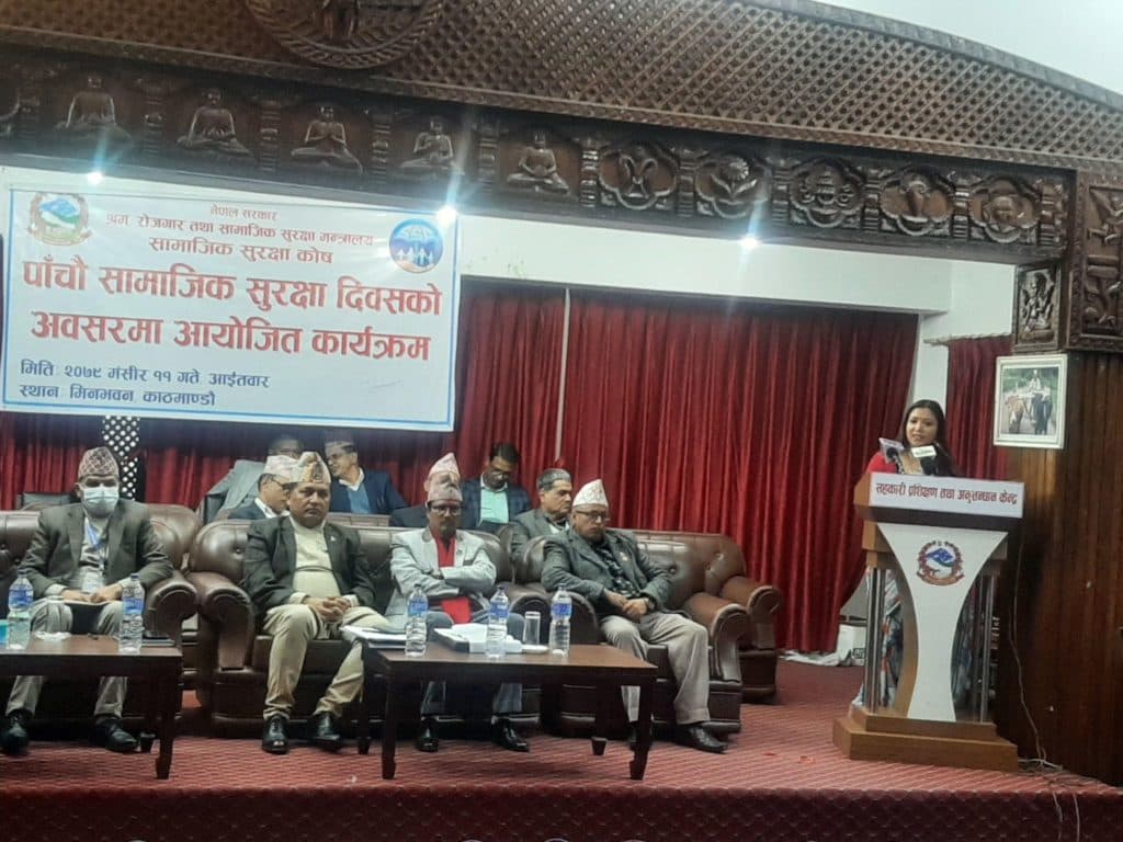 वैदेशिक रोजगारिमा रहेका श्रमिकलाई सामाजिक सुरक्षा कोषमा समेट्न ढिलाइ गर्नु हुन्न : अध्यक्ष थापा