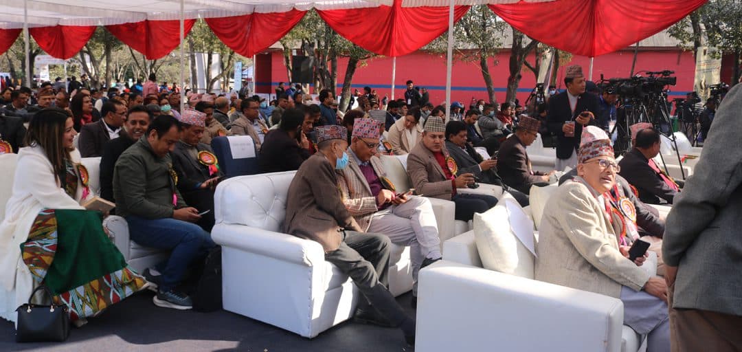 १६ औं अन्तर्राष्ट्रिय फुटवेयर औद्योगिक प्रदर्शनीको राष्ट्रपतिद्वारा उद्घाटन, प्रदर्शनी शनिवारसम्म चल्ने