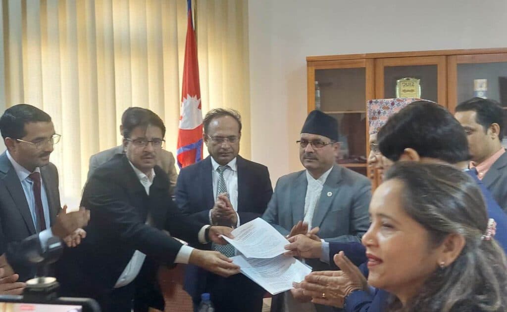 नेपाल व्यवसायी संघ कतार र निर्यात व्यवसायी महासंघबीच १६ बूँदे समझदारी