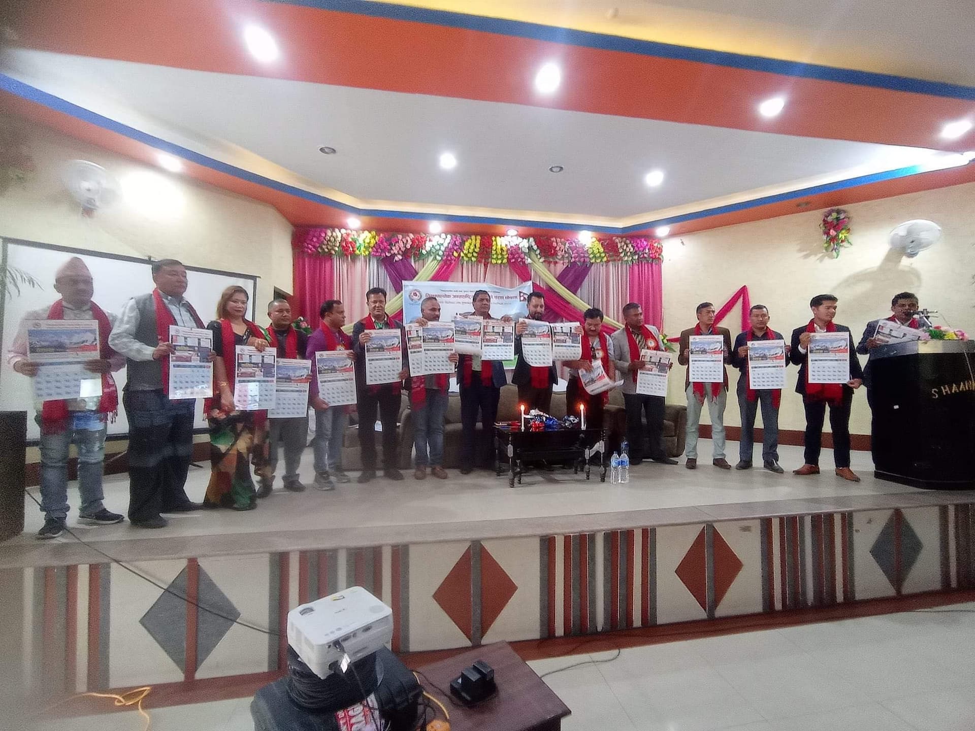 सिन्धुपाल्चोक अन्तर्राष्ट्रिय समाजको नयाँ बर्ष शुभकामना तथा भित्तेपात्रो विमोचन