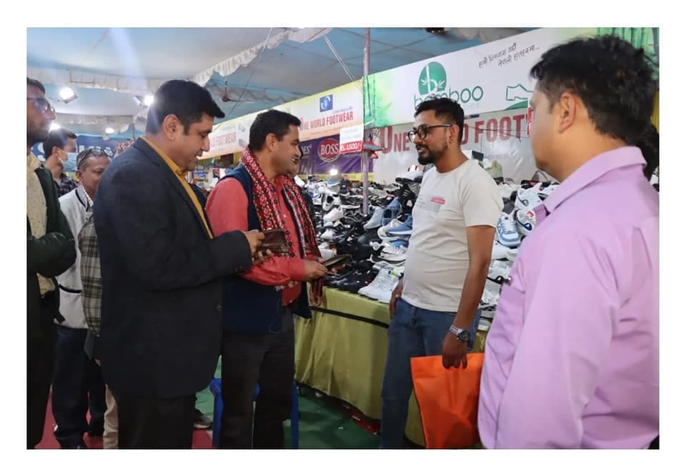 भकृटीमण्डपमा सुरु भयो ‘सिटिजन फुटवेयर बृहत जुत्ता चप्पल व्यापार मेला’