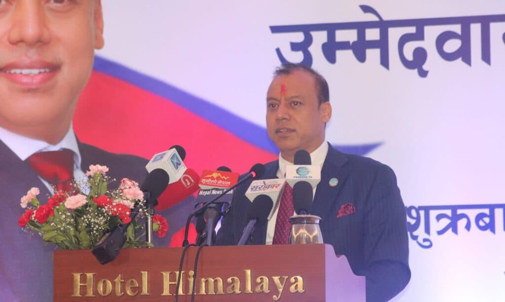 गैरआवासीय नेपाली संघको अध्यक्षमा महेशकुमार श्रेष्ठद्धारा उम्मेदवारी घोषणा