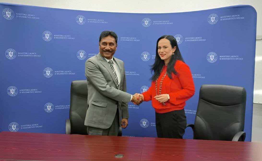 कुटनीतिक सम्बन्ध स्थापना भएको ५५ वर्षपछि नेपाल र रोमानीयाबीच श्रम सम्झौतामा हस्ताक्षर