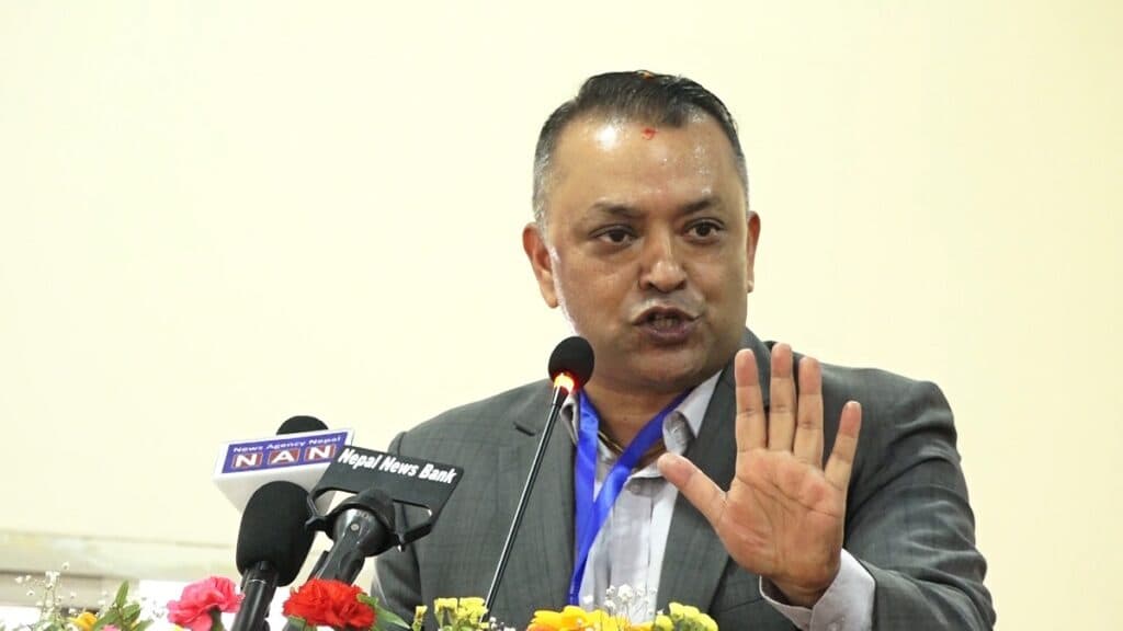 प्रतिनिधिसभा सदस्य गणेश पौडेलमाथि कालो मसी प्रहार गर्नु लोकतान्त्रिक संस्कृतिविपरीत : गगन थापा