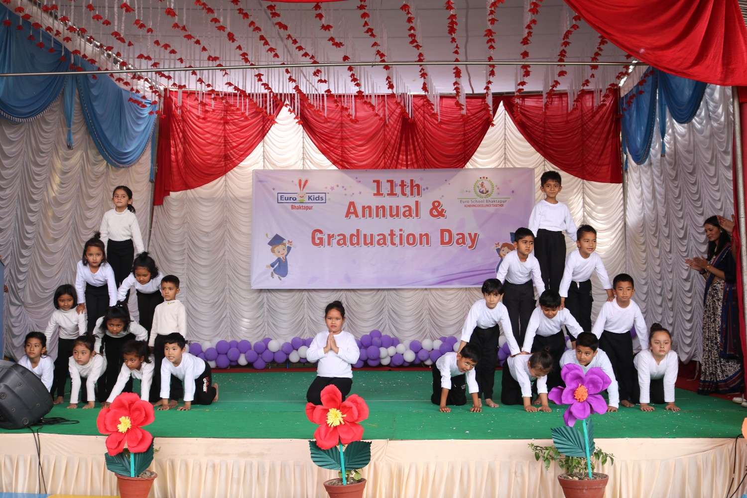 युरोकिड्स सृजनानगर , भक्तपुरको वार्षिकोत्सव तथा दिक्षान्त समारोह भव्य रूपमा सम्पन्न