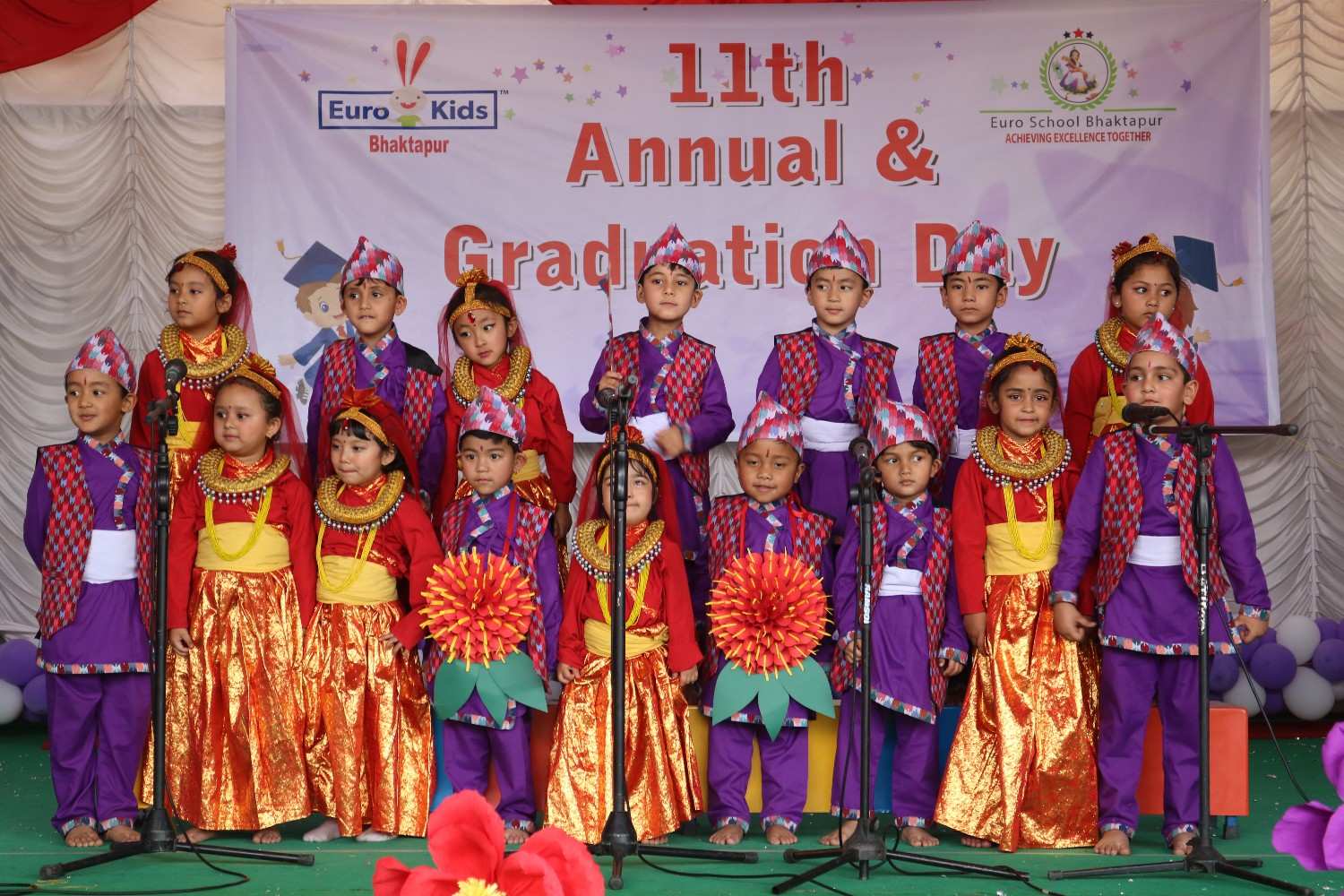 युरोकिड्स सृजनानगर , भक्तपुरको वार्षिकोत्सव तथा दिक्षान्त समारोह भव्य रूपमा सम्पन्न