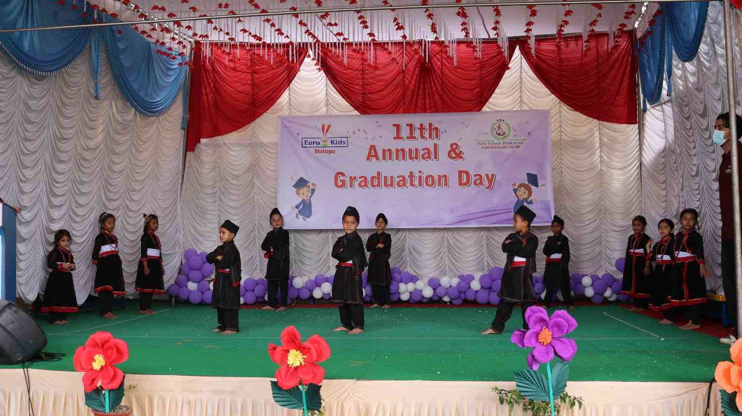 युरोकिड्स सृजनानगर , भक्तपुरको वार्षिकोत्सव तथा दिक्षान्त समारोह भव्य रूपमा सम्पन्न