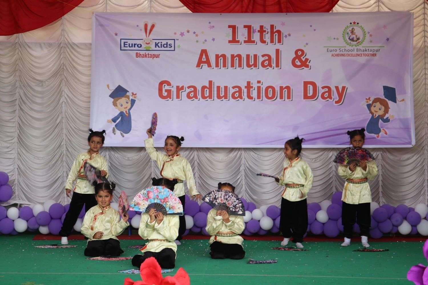 युरोकिड्स सृजनानगर , भक्तपुरको वार्षिकोत्सव तथा दिक्षान्त समारोह भव्य रूपमा सम्पन्न