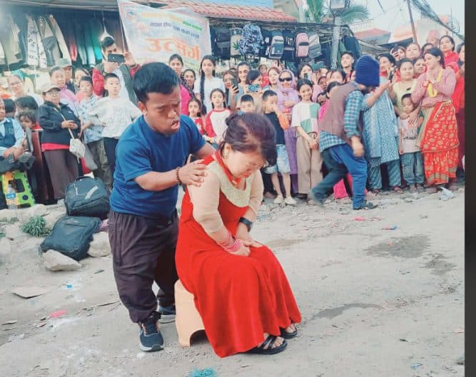 होचा पुड्का महिलाको मातृत्व अधिकारबारे सन्देश दिने नाटक ‘उत्सर्ग’ मञ्चन
