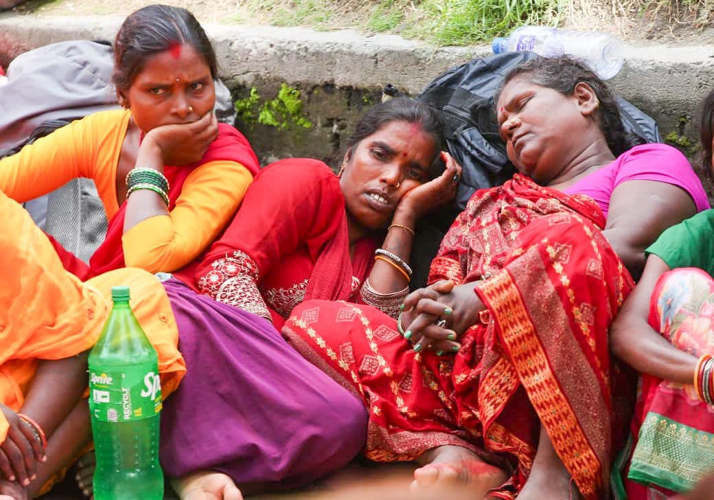 माईतीघरमा लघुवित्त पिडितहरुको सामुहिक आमरण अनसन (तस्विरसहित)