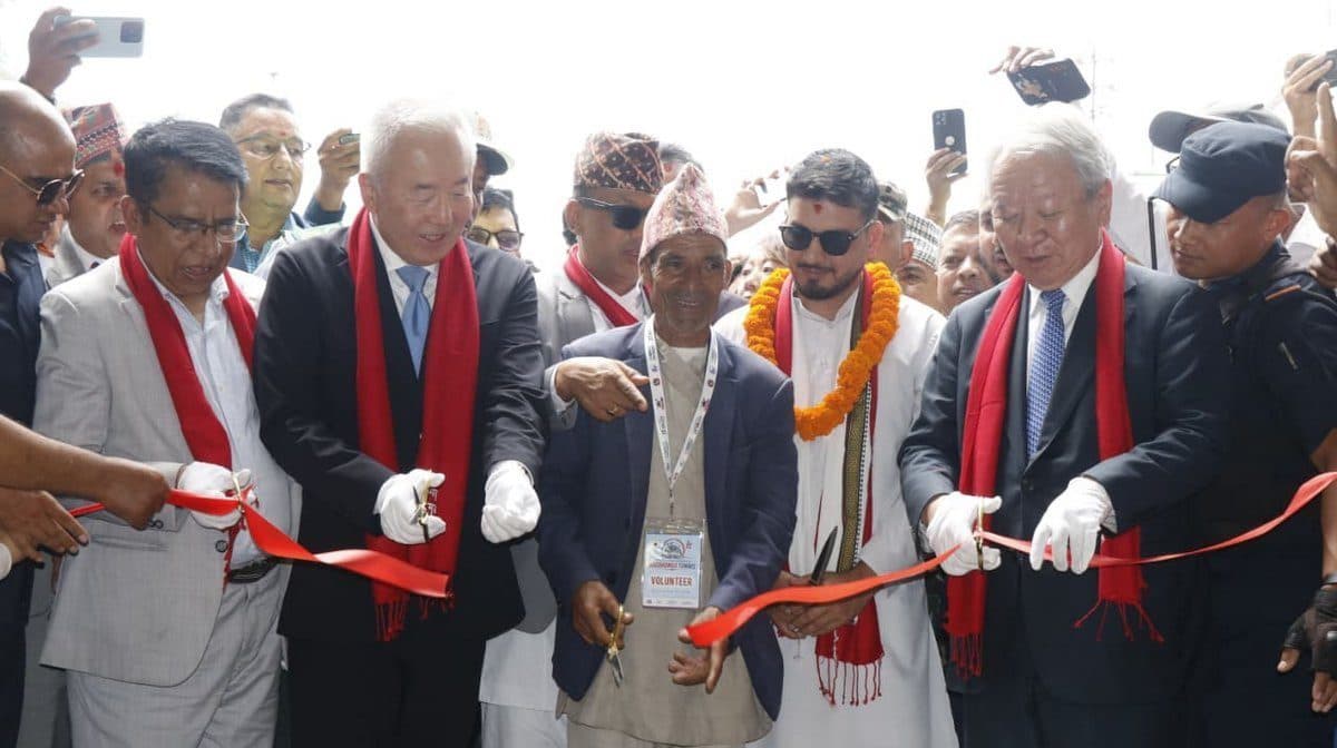 नागढुंगा सुरुङमार्ग सञ्चालनको औपचारिक शुभारम्भ