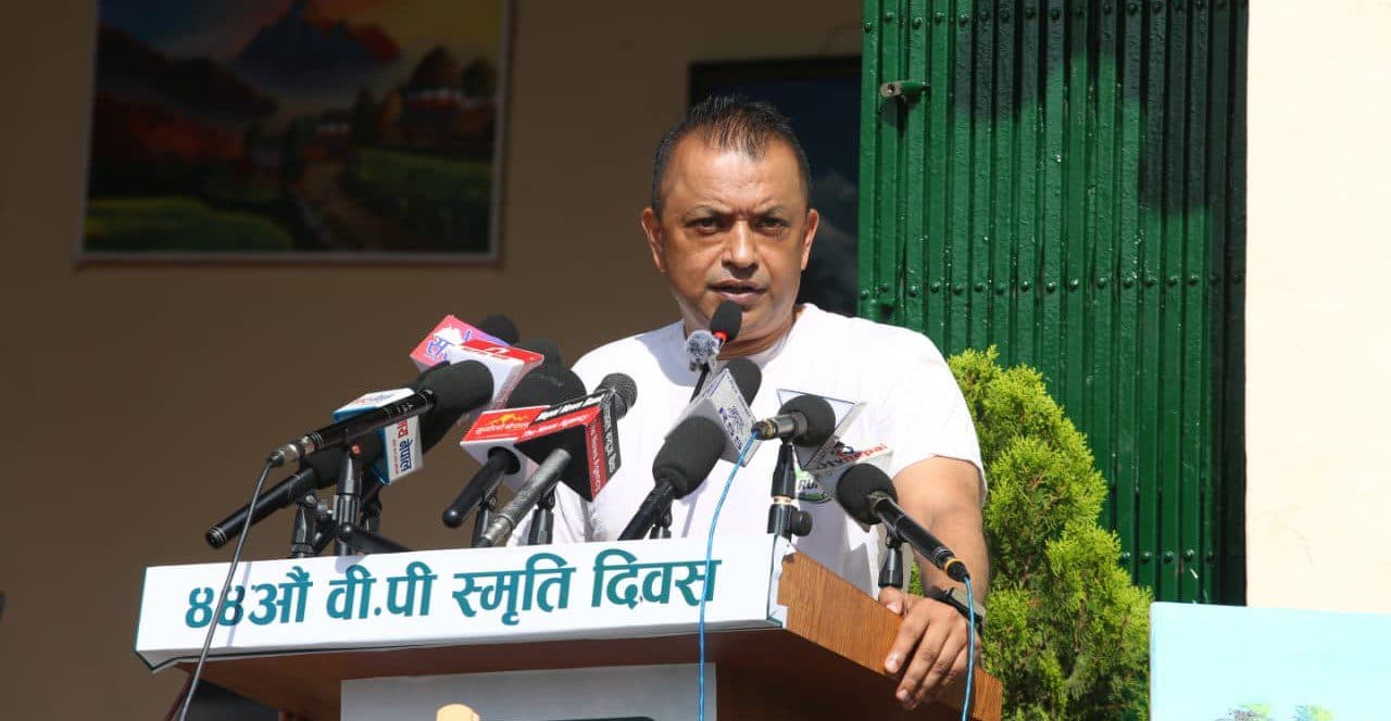 महिला, दलित र सबै समुदायलाई अवसर दिएर बीपीले लोकतन्त्रको अभ्यास गरेका थिए : गगन थापा