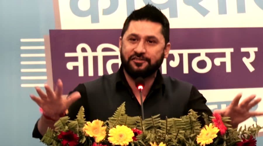 ‘बितेको ३५ वर्षको हिसाब होइन, अबको ३५ वर्षको योजना बनाऔँ’ : रवि लामिछाने