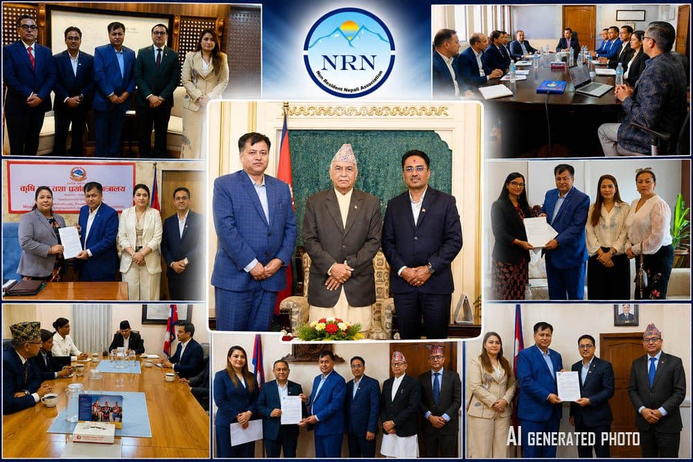 राष्ट्रपतिदेखि मन्त्रीसम्म एनआरएनएको उच्चस्तरीय पहलः विश्व ज्ञान सम्मेलनदेखि एनआरएन ऐन संशोधनसम्म सकारात्मक