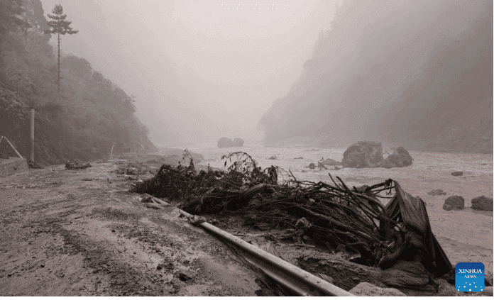 पुनः ताल फुटेपछि भोटेकोशी र त्रिशूलीमा लेदोसहितको बहाब बढ्यो
