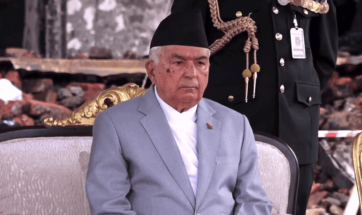 विपत्तिमा बेपत्ता नागरिकहरूको खोजी तथा उद्धारलाई निरन्तरता दिन राष्ट्रपतिको आग्रह