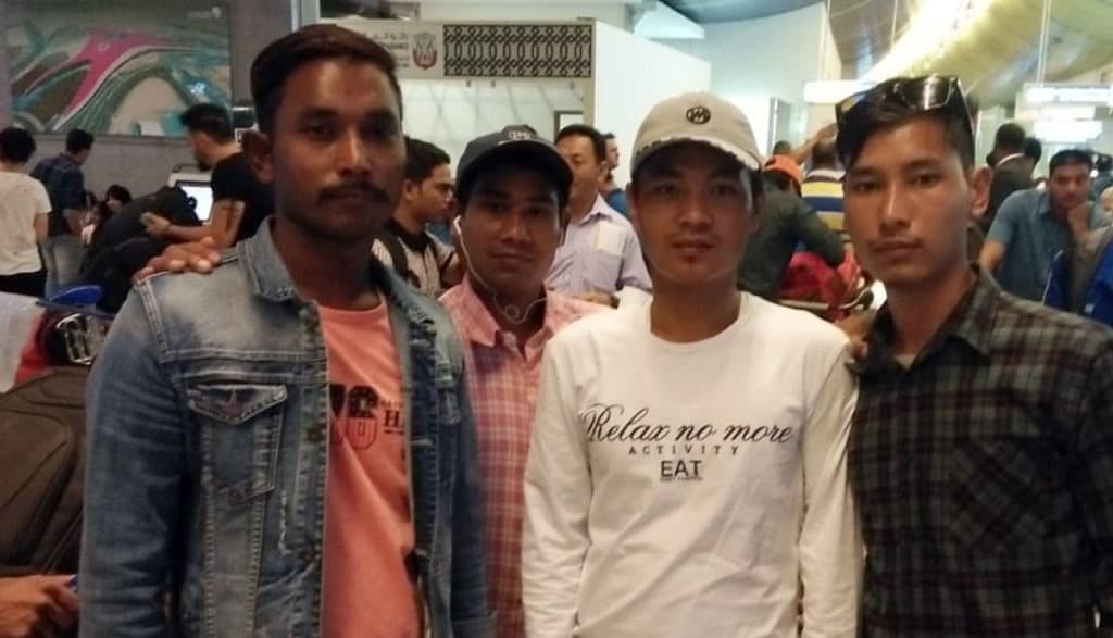 युएईमा अलपत्र ७ नेपाली दूतावासको सहयोगमा स्वदेश फर्काइयो