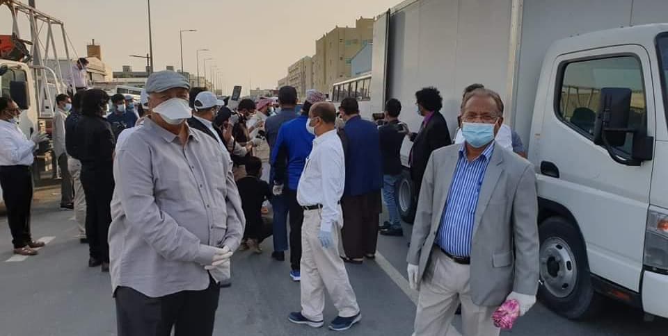 कतारको सनैया क्षेत्रमा संयुक्त अवलोकन, नेपालीहरु खुसी र सुरक्षित रहेको जानकारी