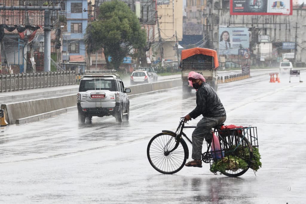 मनसुन सक्रिय : तीन दिन वर्षाको सम्भावना