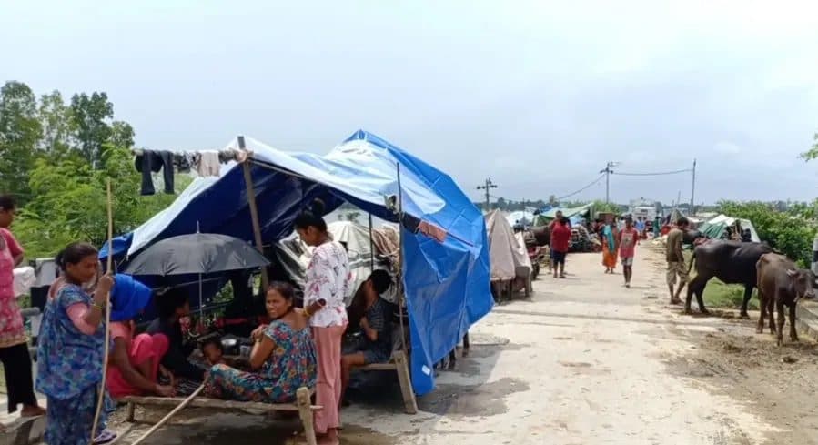 बाढी पीडित भन्छन् –‘नदी नियन्त्रण गर्न सहयोग गर्नेलाई भोट’