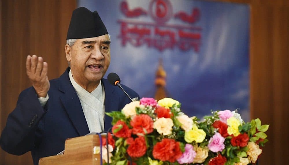 प्रधानमन्त्री देउवा गृहजिल्लामा : आज दुई चुनावी सभालाई सम्बोधन गर्ने