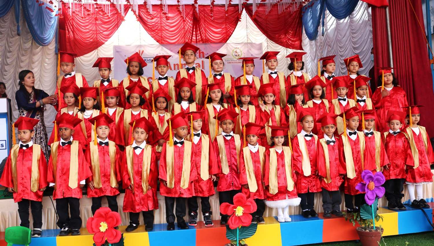 युरोकिड्स सृजनानगर , भक्तपुरको वार्षिकोत्सव तथा दिक्षान्त समारोह भव्य रूपमा सम्पन्न