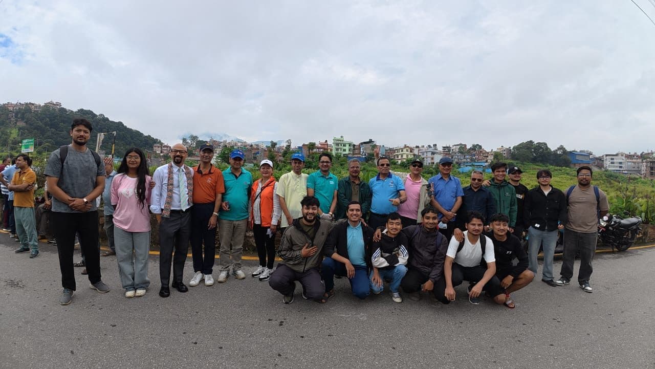 बल्खु खोला करिडोरमा १,१५० बिरुवा रोपिए: रोटरी डिस्ट्रिक्ट ३२९२ को ‘१ लाख वृक्षारोपण अभियान’ तीव्र