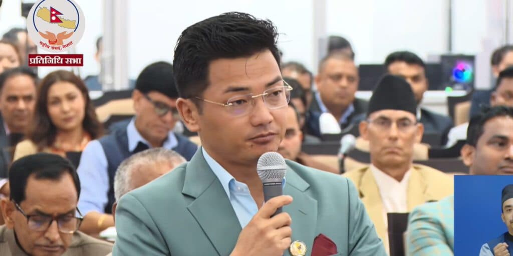 संसदमा निश्कल राईको टिप्पणी- ‘श्री ८ बालेन शाह’ लाई प्रश्न गर्न पाइँदैन ?