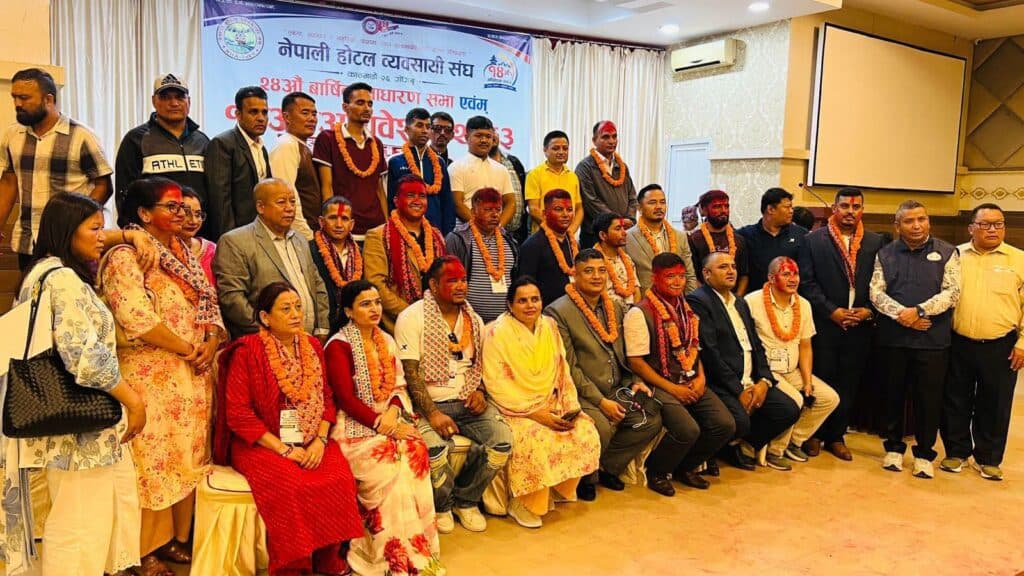 होटल व्यवसायी संघको नयाँ नेतृत्वमा समदेन लामा, व्यवसायीका समस्या समाधानदेखि व्यवसायलाई मर्यादित बनाउनेसम्मको लक्ष्य